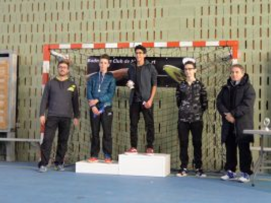 6/ Finale pour Nathan PAUL au GPJ de Mallemort en simple cadet T3.