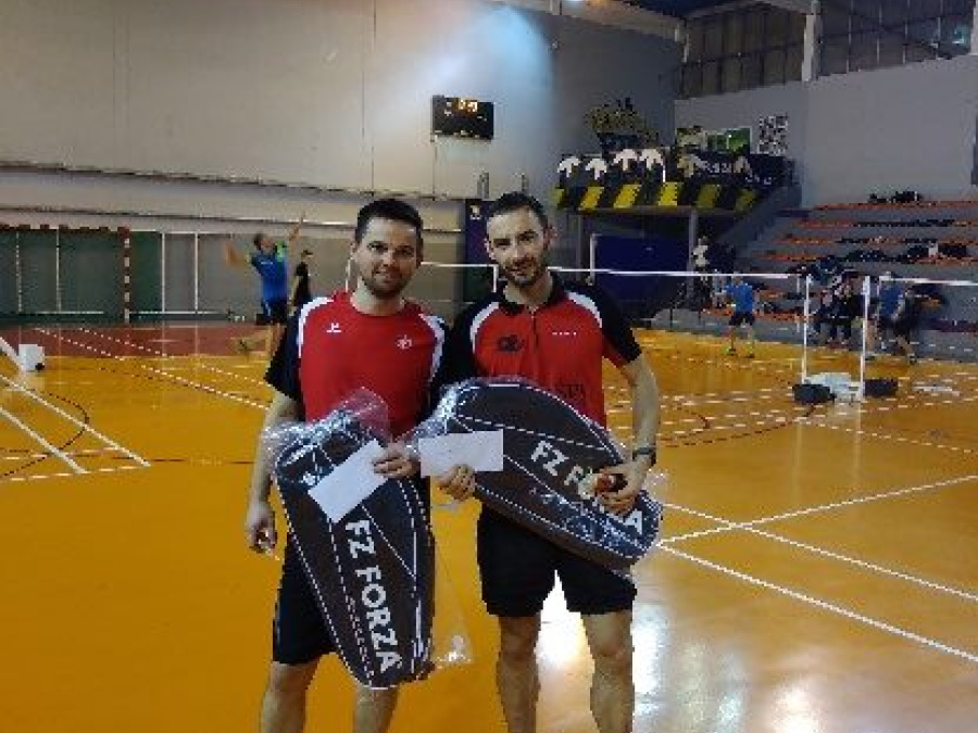 15/ Victoire pour Grégory Krempp et David Rollier en série 6 au tournoi d Aix (9 février 2019) !