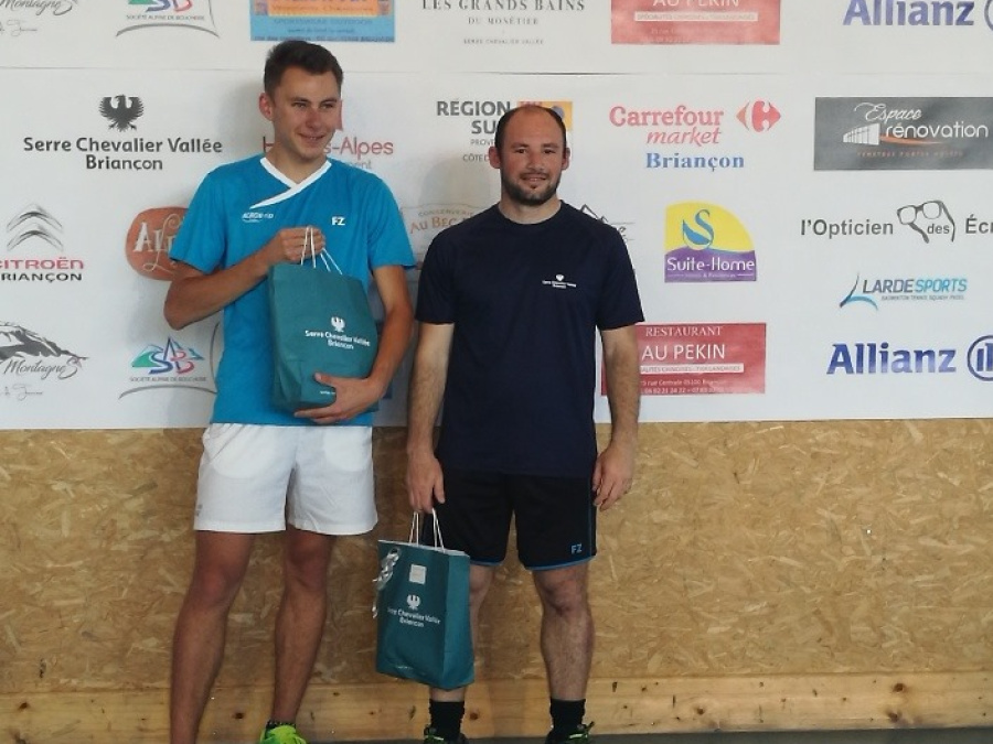 23/ Finale pour Pierre Sola en simple série 3 au tournoi de BRIANCON (30 mai 2019).