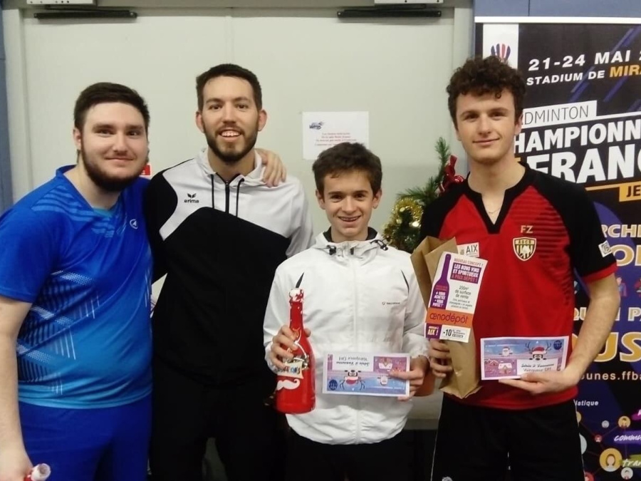 8/ Finale pour Dimitri Siaud en série 2 au tournoi de Ventabren avec Didier Bonaventura (ASAH).